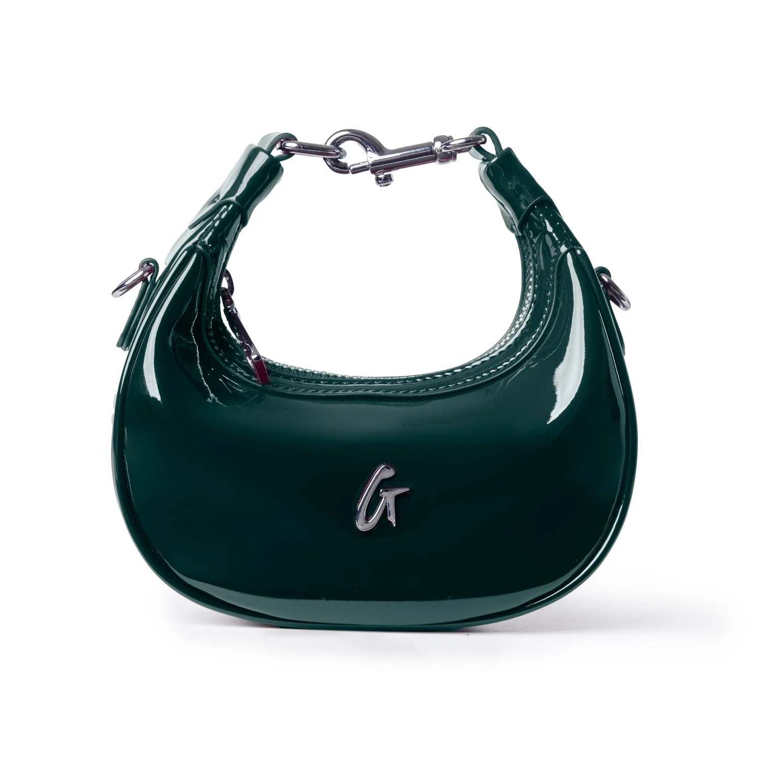 NANO MIRROR HOBO BAG - MIRROR GREEN | Glam-Aholic Lifestyle