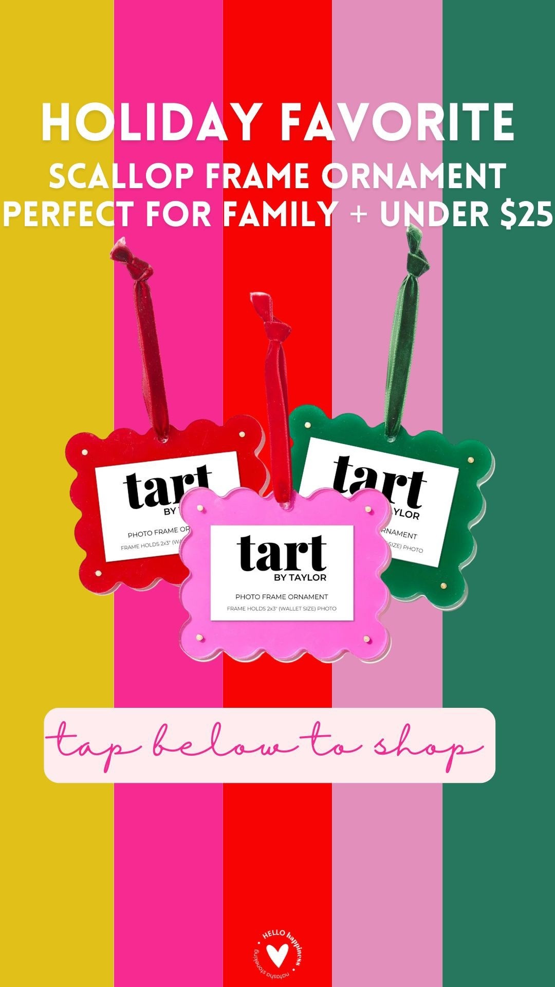 holiday favorite | scallop frame ornament under $25 

#LTKHoliday #LTKHome