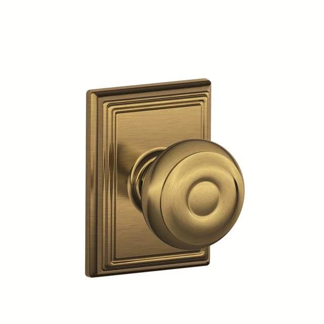Georgian Single Cylinder Interior Knob Set (Exterior Portion Sold Separately) | Wayfair North America