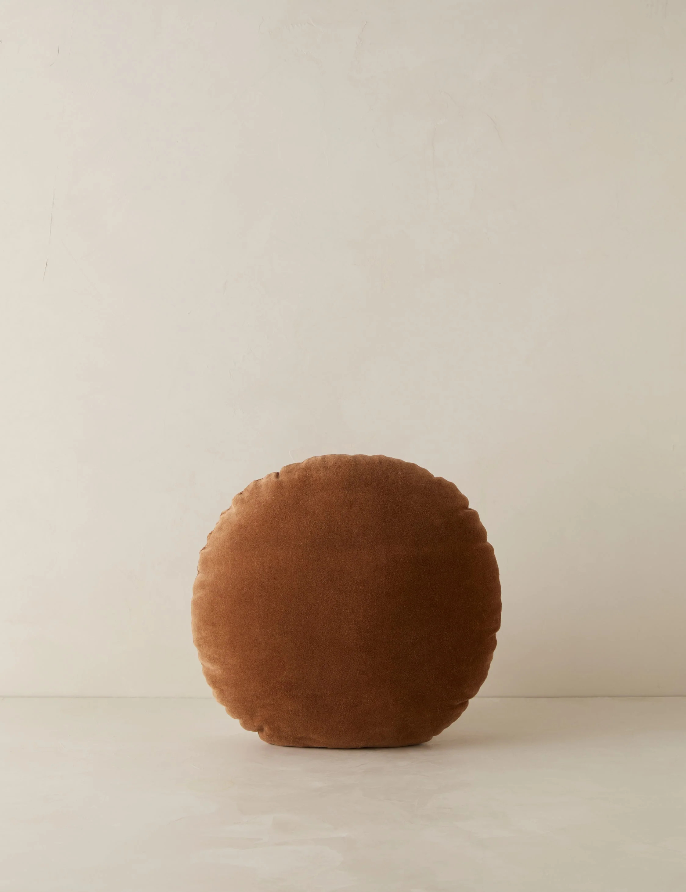 Velvet Round Pillow | Lulu and Georgia 