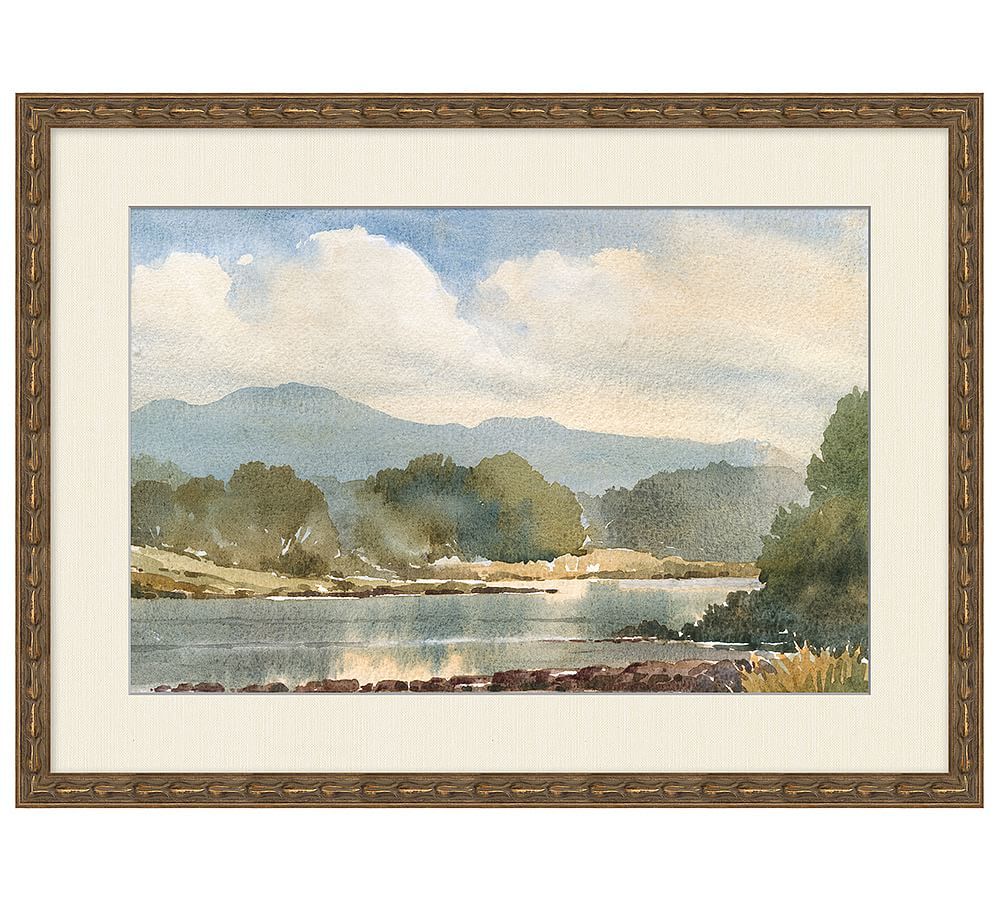 Summer Plein Air Framed Print | Pottery Barn (US)