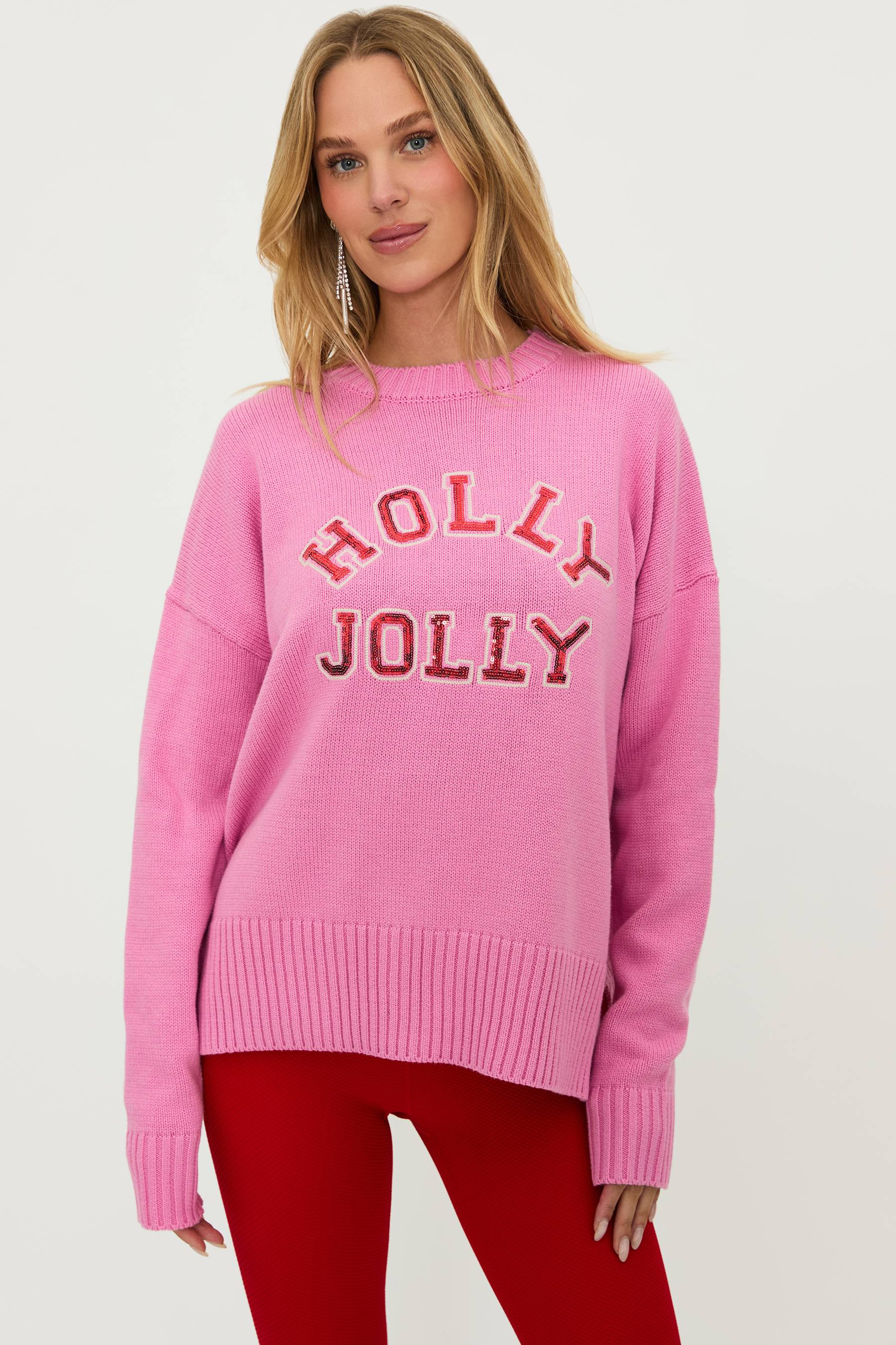 CALLIE SWEATER GUMDROP PINK | Beach Riot