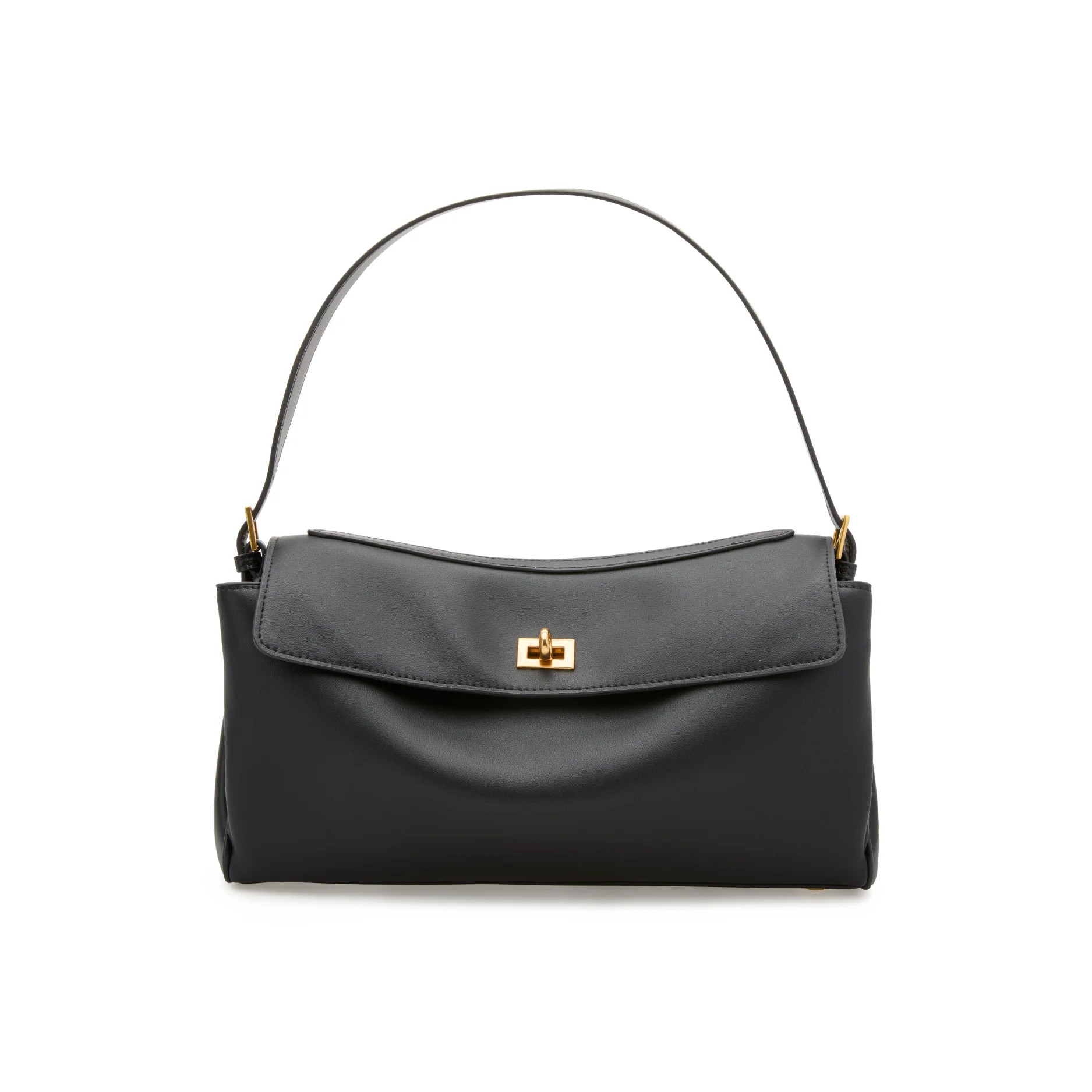 Valentina Bag Black | LWG Certified Leather Shoulder Bag \u2013 Reh Studios | Reh Studios