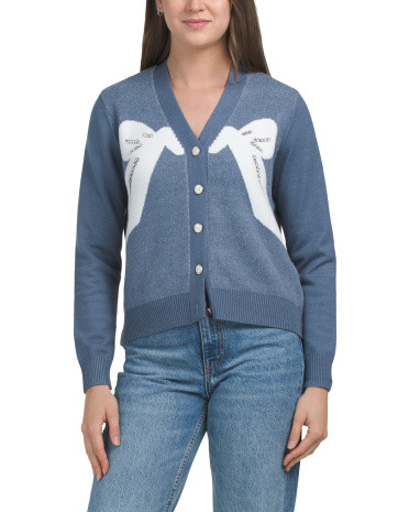 Bow Cardigan | Marshalls