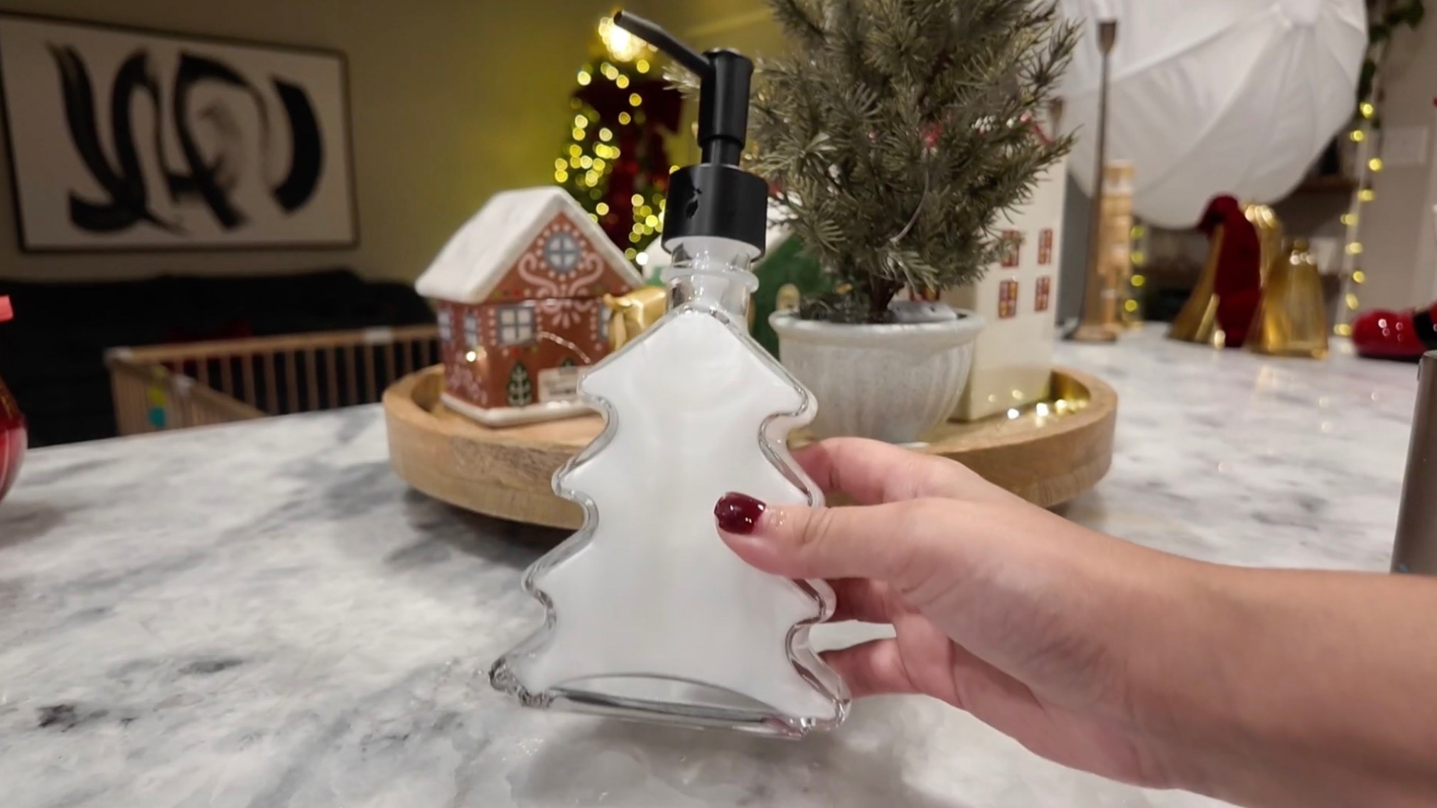 Glass Christmas Tree Liquid Hand Soap Dispenser 🎄

#LTKHome #LTKHoliday #LTKSeasonal