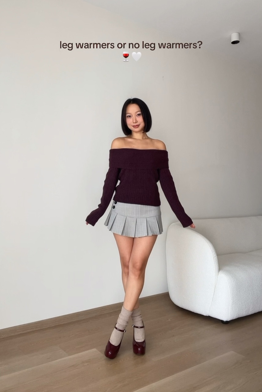 mini skirt + mary janes combo🍷🤎


burgundy off the shoulder sweater fluffy sweater mini skirt mary janes socks winter outfit inspo

#LTKGiftGuide #LTKVideo #LTKHoliday