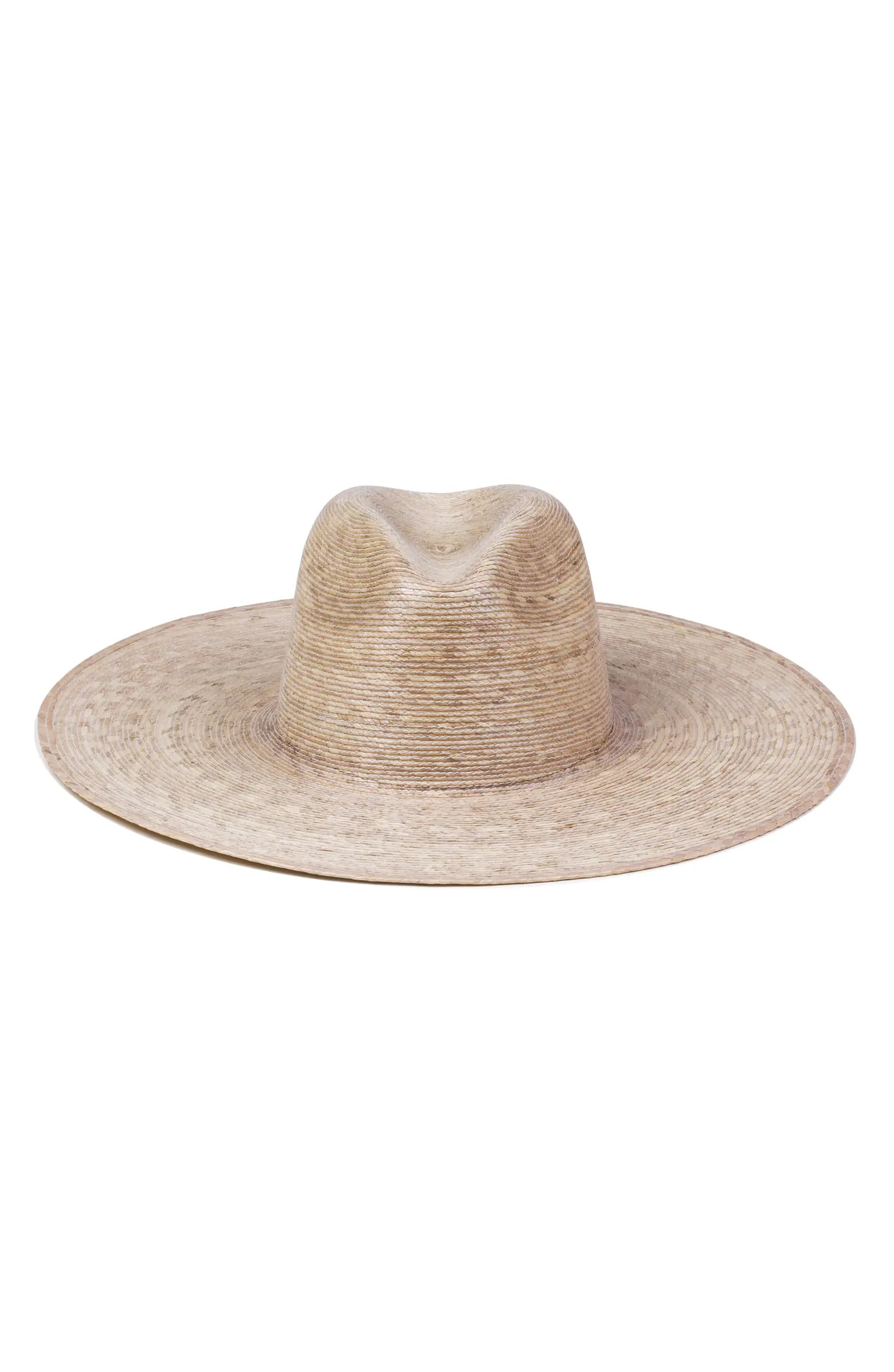 Palma Wide Straw Fedora | Nordstrom