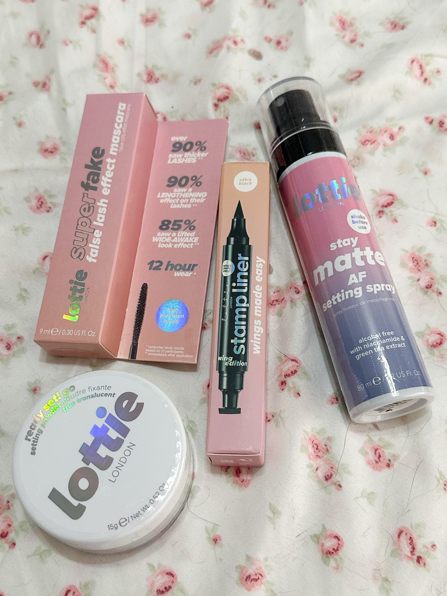 Package from Lottie London got some great products
Setting spray
Setting powder
Winged liquid eyeliner
Mascara

Who has tried it? It’s available at Walmart and super affordable?! 

#LTKBacktoSchool #LTKbeauty #LTKU
