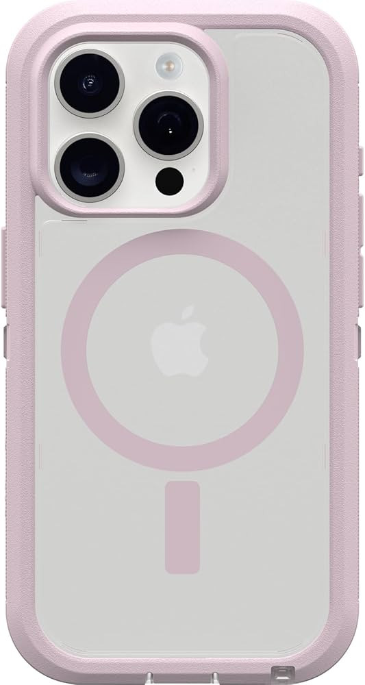 OtterBox iPhone 15 Pro (Only) Defender Series XT Clear Case - MOUNTAIN FROST (Clear), screenless,... | Amazon (US)