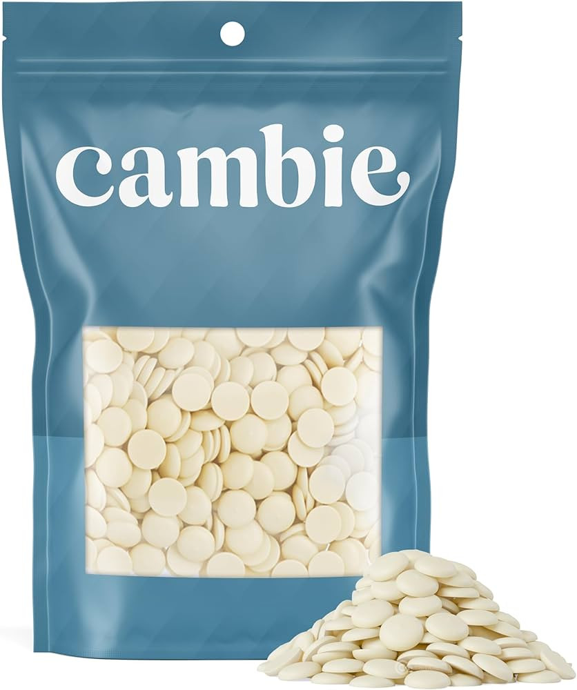 Cambie White Chocolate Melts – 2 Pounds of Melting Chocolate Wafers for Dipping, Molding & Baki... | Amazon (US)