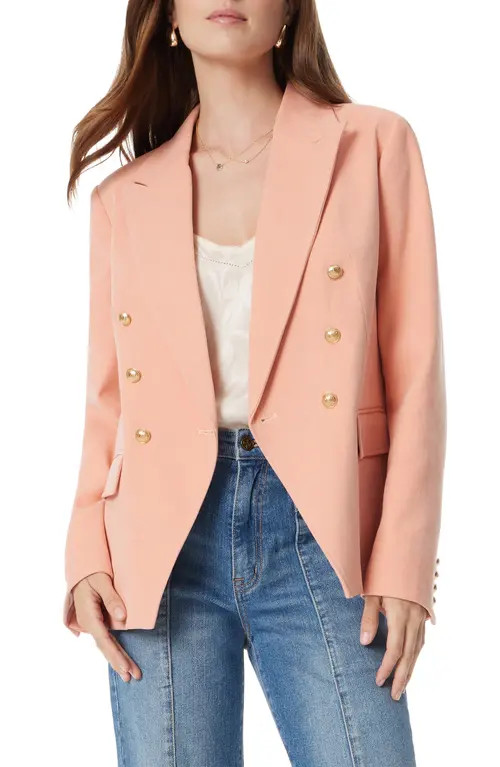Sam Edelman Imogen Double Breasted Blazer in Canyon Clay at Nordstrom, Size Small | Nordstrom