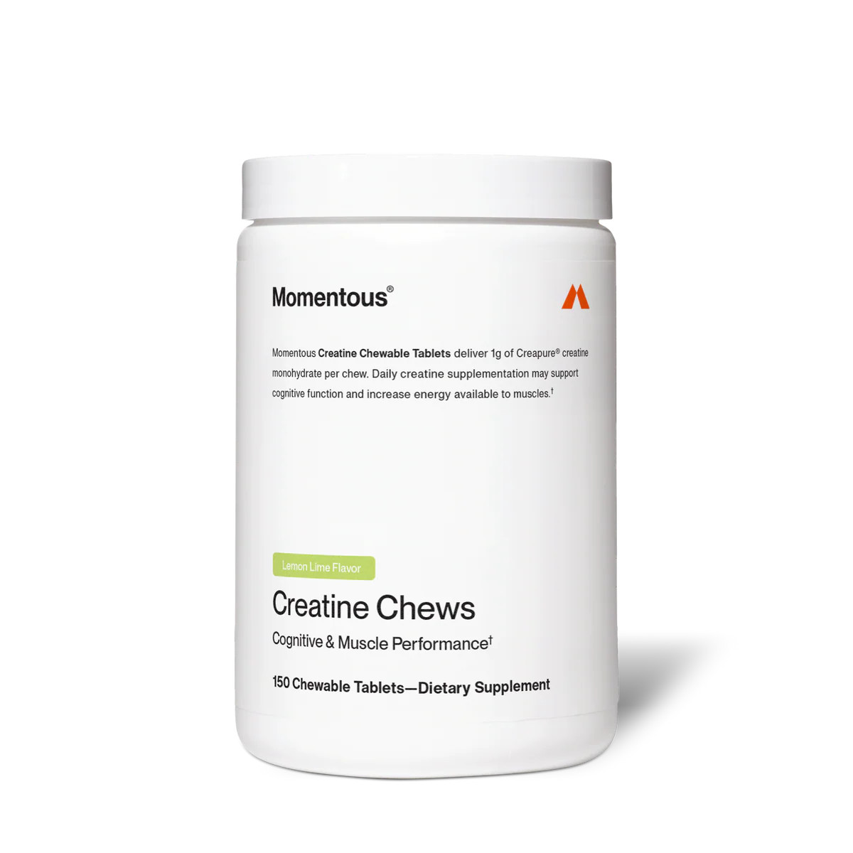 Creatine Monohydrate Chews - NSF Certified with Creapure | Momentous