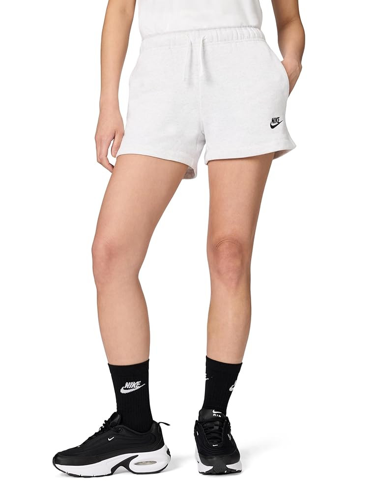 Nike Women's Sportswear Club, Birch Heather/Black at Amazon Women’s Clothing store | Amazon (US)