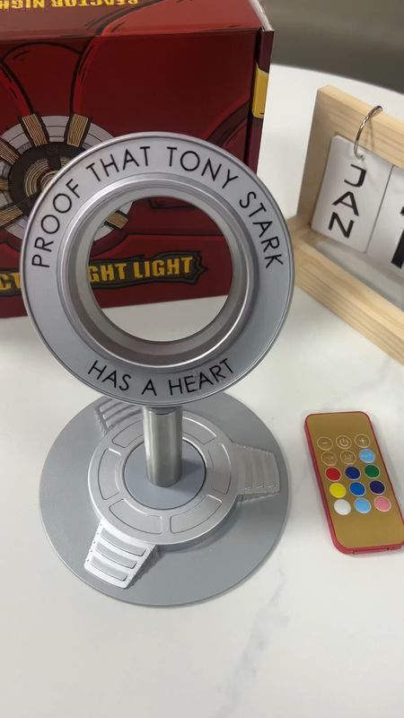 LINK IN BIO 🌟 Calling all Iron Man and Marvel enthusiasts!  Are you ready to light up your life with a touch of superhero flair? Introducing our latest marvel - the Iron Man Arc Reactor Light! 💥 Grab Yours Here: https://amzn.to/3SQOY0i  Easy to use and equipped with a remote control, you'll feel like Tony Stark himself with just a click of a button. 💫 But wait, there's more! Dive into a world of endless color LED lights to choose from, allowing you to customize your arc reactor to suit any mood or occasion. 🎨  Whether you're a die-hard Iron Man fan or a collector of all things Marvel, this sleek and stylish accessory is bound to elevate your space to superhero status. 💪 And hey, who wouldn't want to feel like a genius, billionaire, playboy, philanthropist in their own home, right? 😉 Don't miss out on adding this iconic piece to your collection today! #founditonamazon  #amazonfinds  #ironman  #arcreactor  #marvelcollector  #marvelmovies  #marveluniverse 

#LTKhome #LTKsalealert #LTKVideo