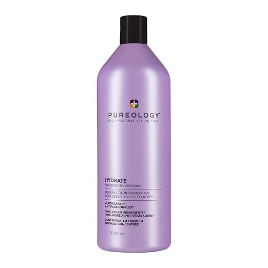 Pureology Hydrate Shampoo - For Dry or Color Treated Hair, Moisturizing Shampoo For Hydration & S... | Amazon (US)