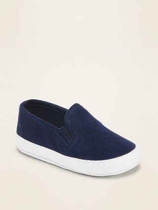 Unisex Faux-Suede Slip-Ons For Baby | Old Navy (US)