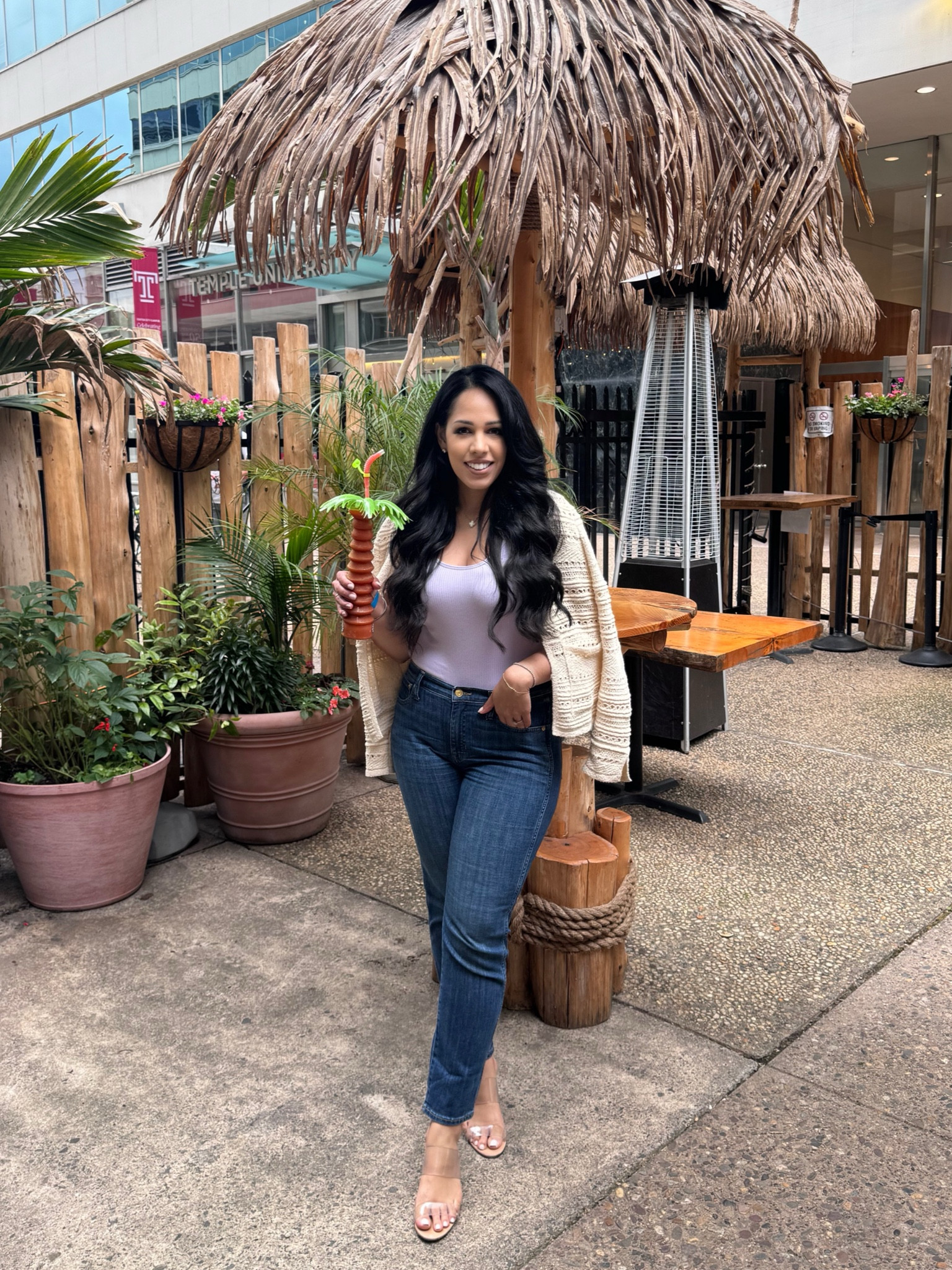 Love this tie strap bodysuit under $20! 💜Wearing a size small in bodysuit and size 6 denim. Both must have for summer! #summerfashion #summerstyle #bodysuitt

#LTKStyleTip #LTKSeasonal #LTKxNSale