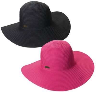 Panama Jack® Polyester Ribbon Floppy Hat | Bed Bath & Beyond