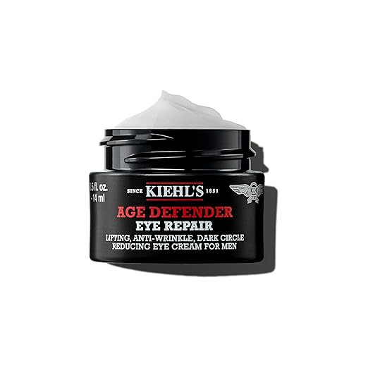 Kiehl's Age Defender Eye Repair, Men's Anti-Aging Eye Cream, Reduces Dark Circles, Wrinkles and P... | Amazon (US)