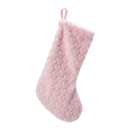 Fur Heart Christmas Stocking | Five Below