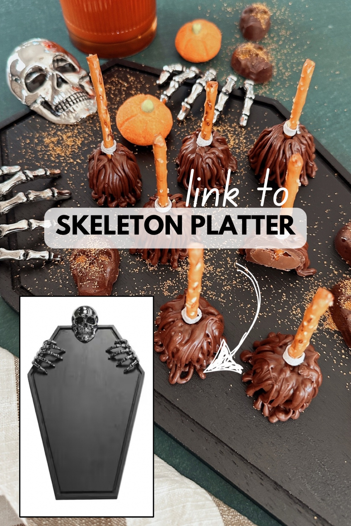 Halloween skeleton platter 

#LTKParties #LTKFallSale #LTKHome