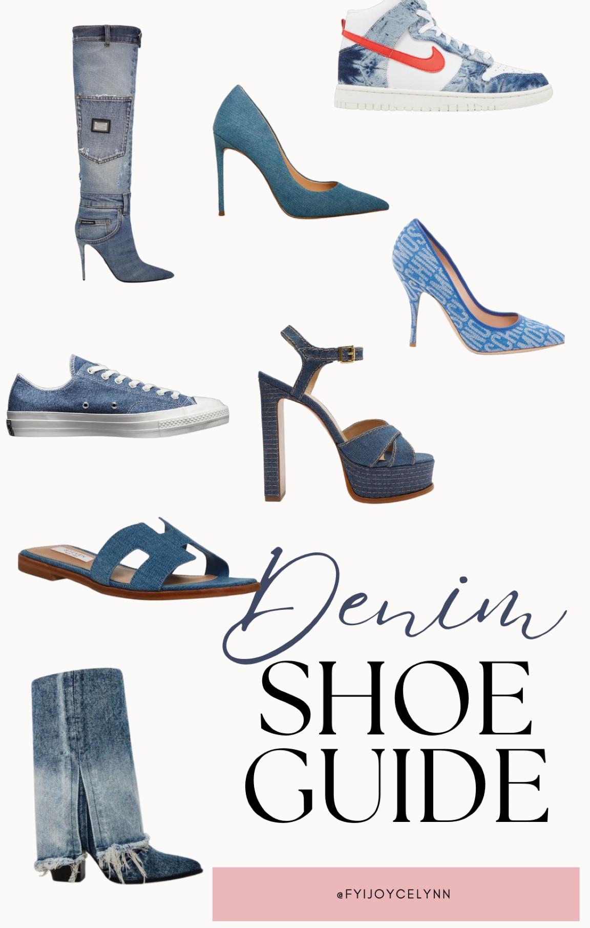 While denim is trending this spring season, don’t forget that it’ll be making a big impact on your shoes! 

#LTKFind #LTKshoecrush #LTKstyletip