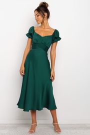 Oralie Dress - Emerald | Petal & Pup (US)