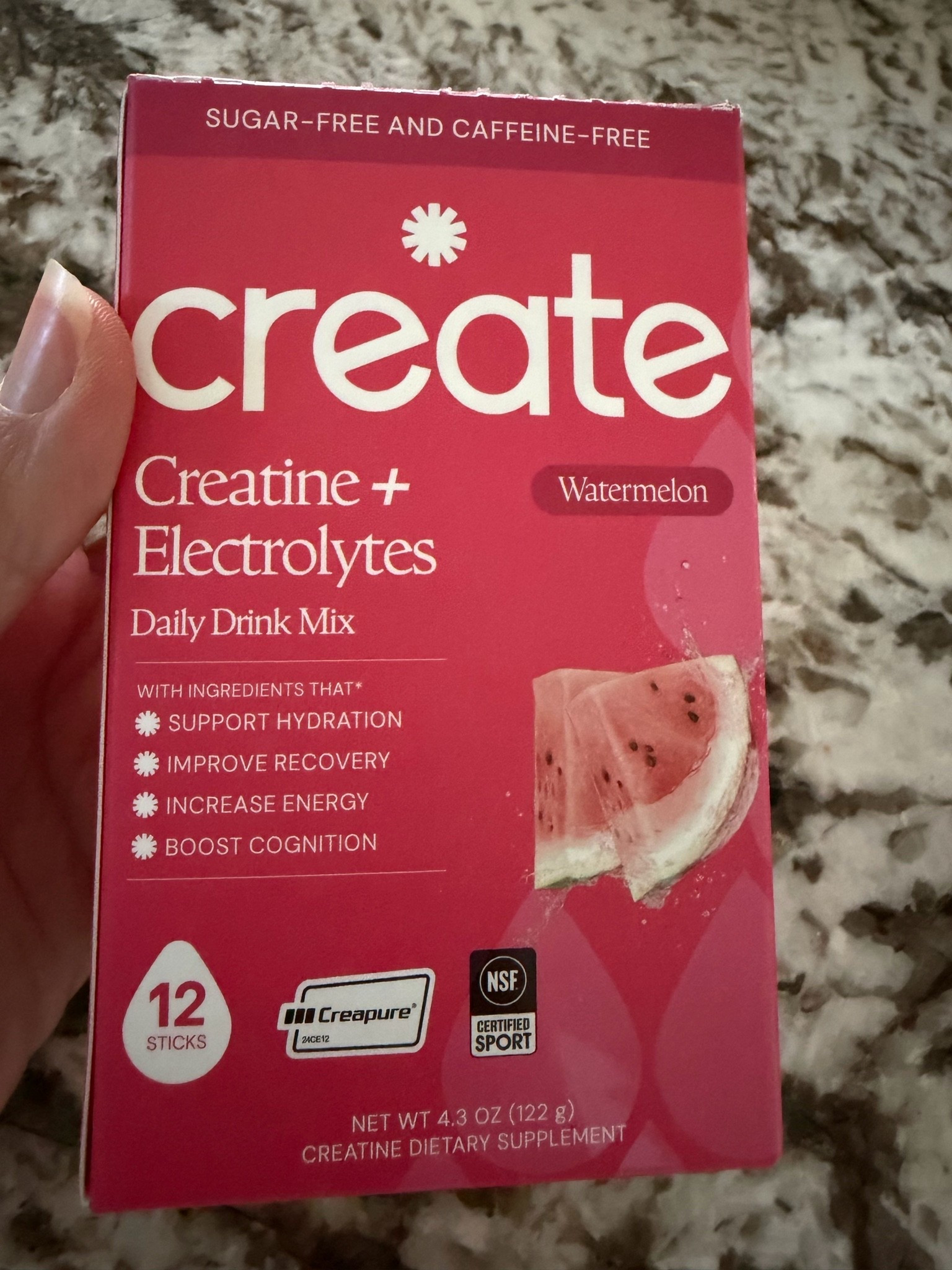 Tastes like a Jolly Rancher 😍🍉 but it’s actually good for you

Sugar-free + caffeine-free ✔️
Electrolytes for hydration ✔️
Creatine for strength & recovery ✔️

Easy daily add-in that makes drinking your water way more fun 🙌

#LTKdayinmylife #LTKOver40 #LTKfitnessgoals