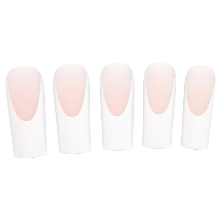 Salon Perfect Artificial Nails, 156 Modern French Thick White Tip, File & Glue Included, 30 Nails | Walmart (US)