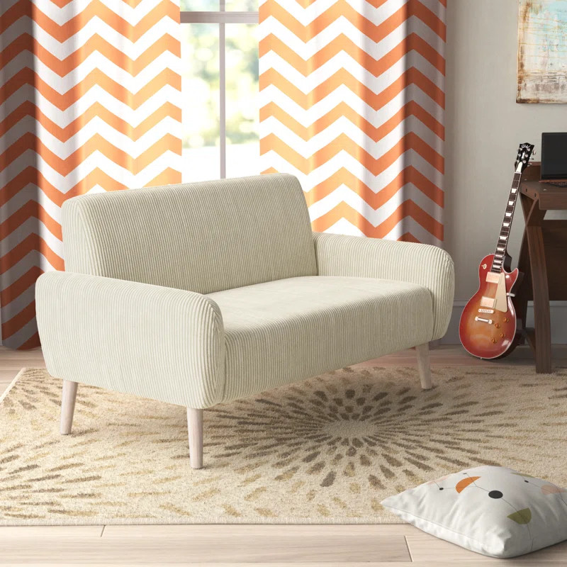 Paschall 57'' Upholstered Loveseat | Wayfair North America