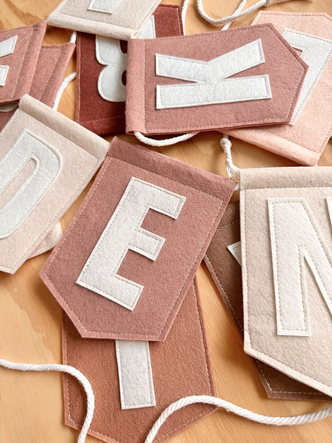 Name Bunting Personalized Felt Banner Felt Banner With Custom Lettering Personalized Flag Decor f... | Etsy (US)