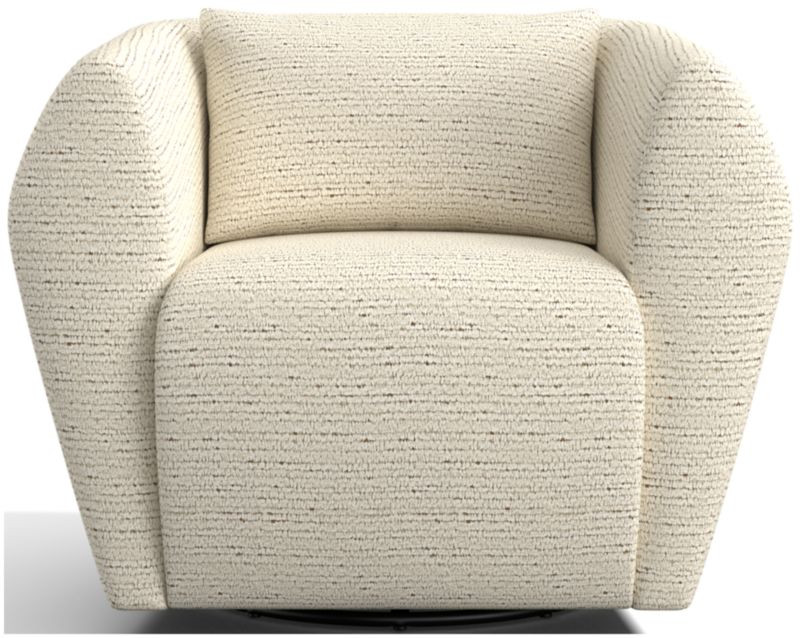 Tierra Swivel Accent Chair | Crate & Barrel | Crate & Barrel