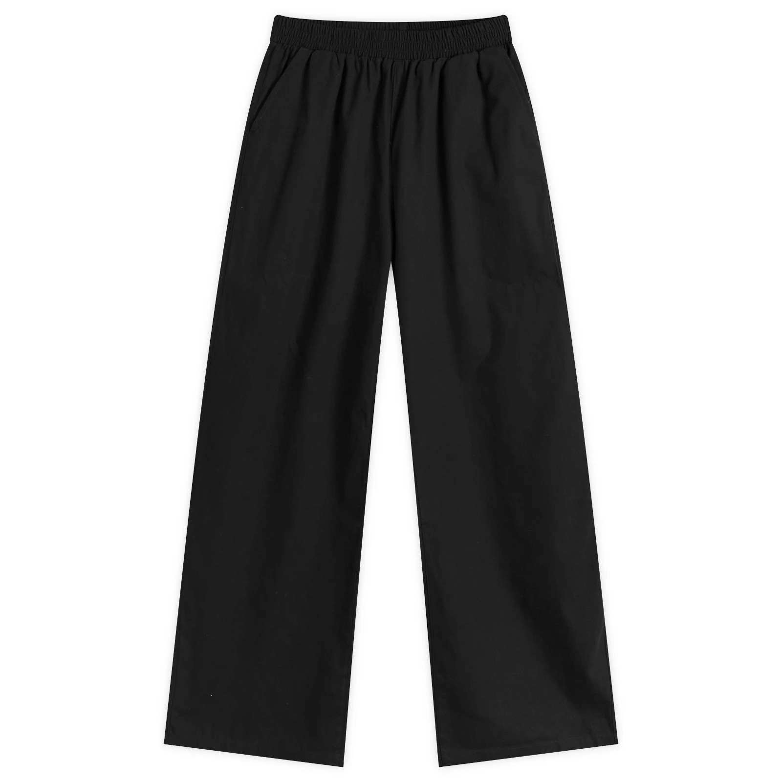 Adanola Women's Cotton Pull on Pants in Black, Size Large | END. Clothing