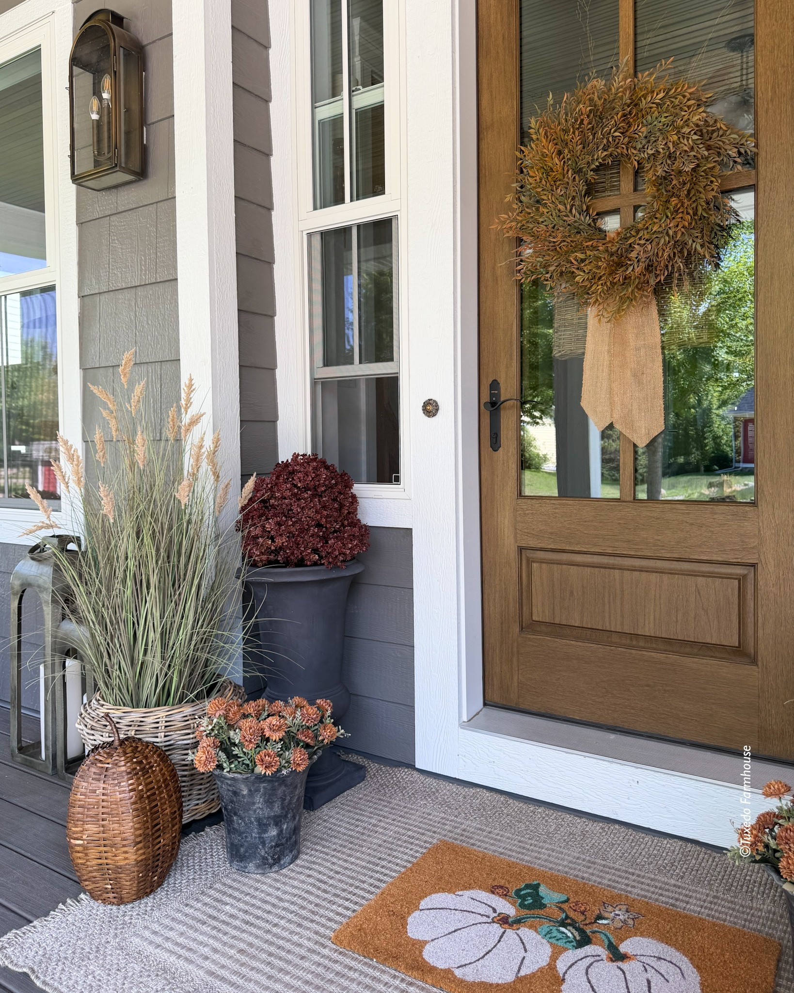 I spent some time this week deep cleaning and styling my porches for fall. How fun are these faux grasses?! I love how natural they look. And mums are always a fall pick for me. I’m loving this color palette — rich, warm and gorgeous!

#LTKSeasonal #LTKHome #LTKSaleAlert #LTKSeasonal #LTKHome #LTKSaleAlert