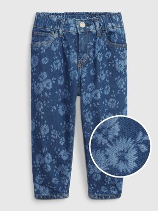 Toddler Barrel Jeans with Washwell | Gap (CA)