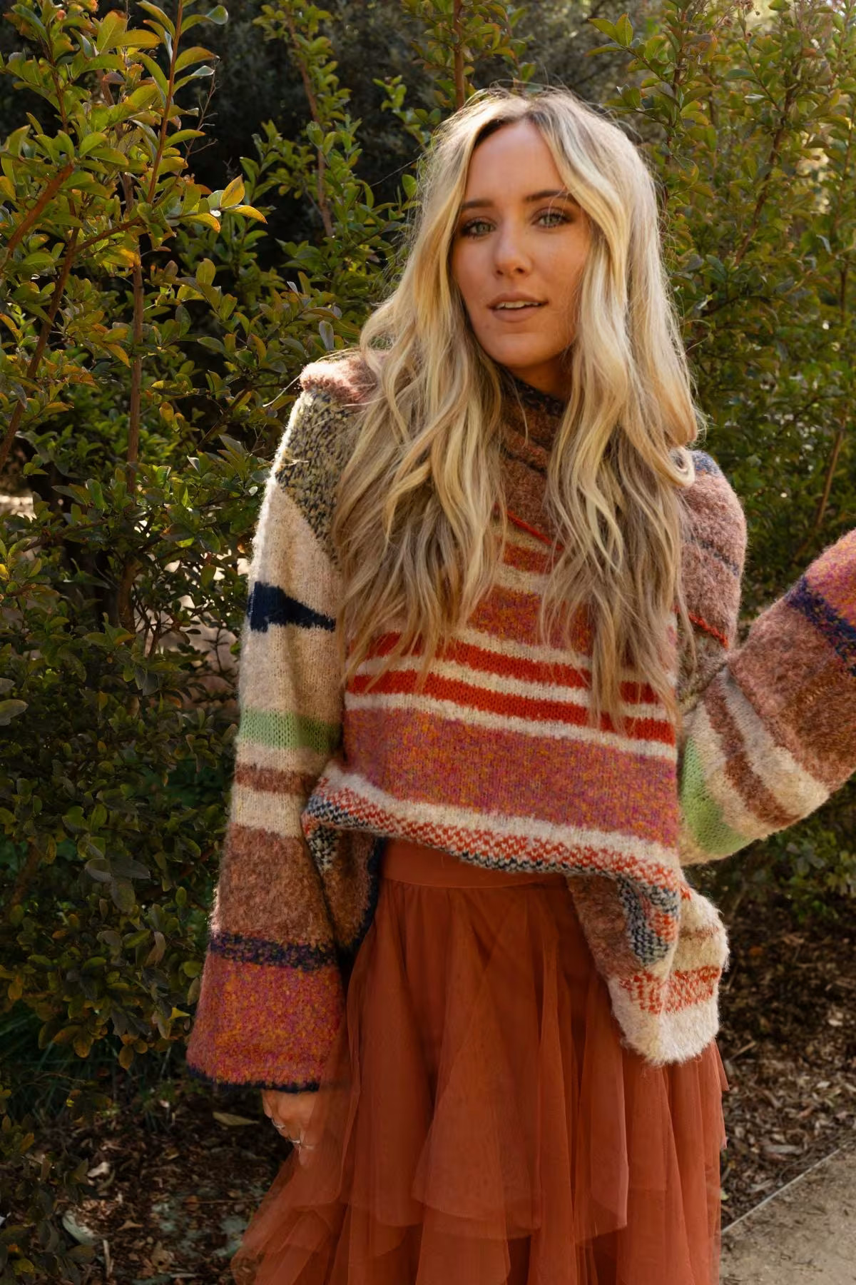 Got To Be Me Striped Sweater — Three Bird Nest | Three Bird Nest