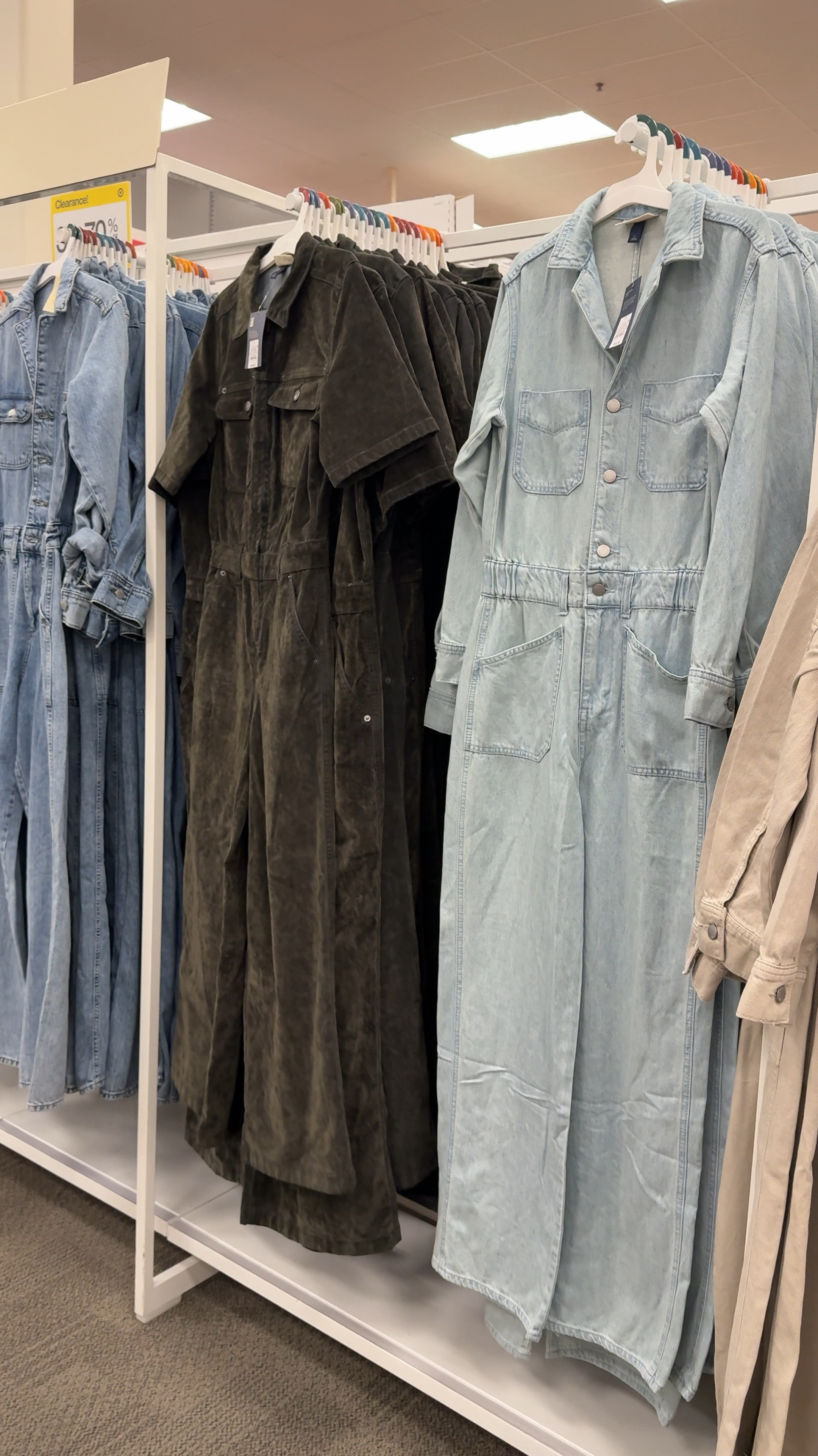 Target Jean jumpsuit universal thread denim jumpsuit velvet green jumpsuit target clearance section on sale at target now target finds 

#LTKWatchNow #LTKFindsUnder50 #LTKStyleTip