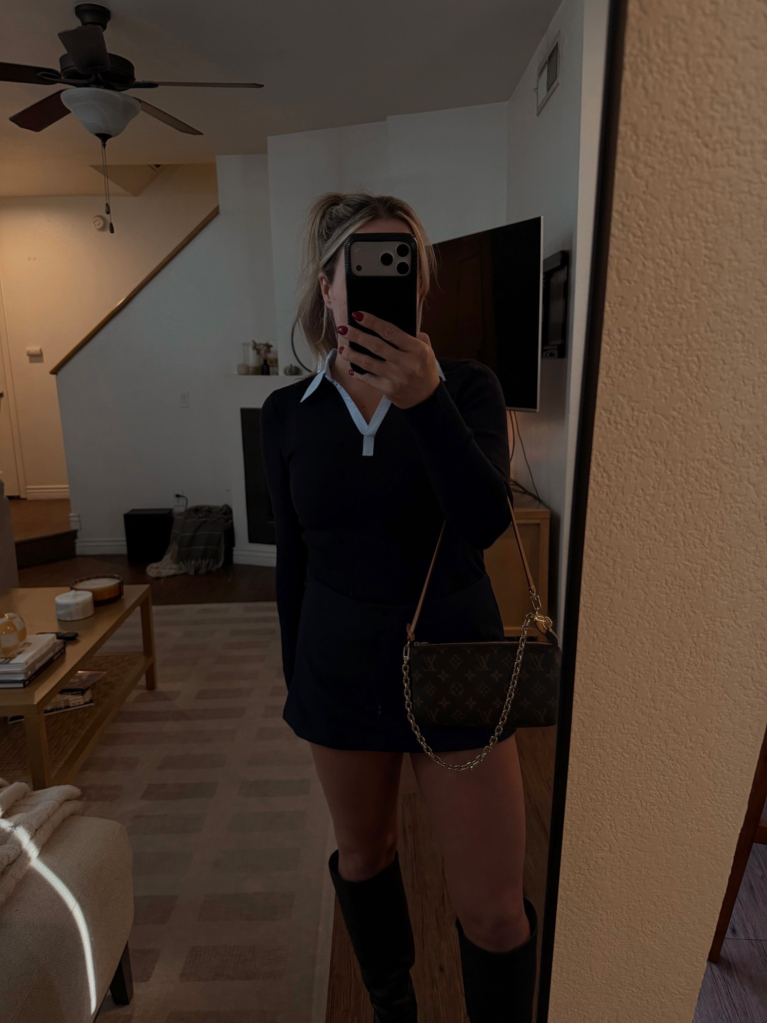 Fall outfits
Skort outfits
Aritzia skirt
Mango 
Collared shirt

#LTKPetite #LTKSeasonal #LTKHoliday