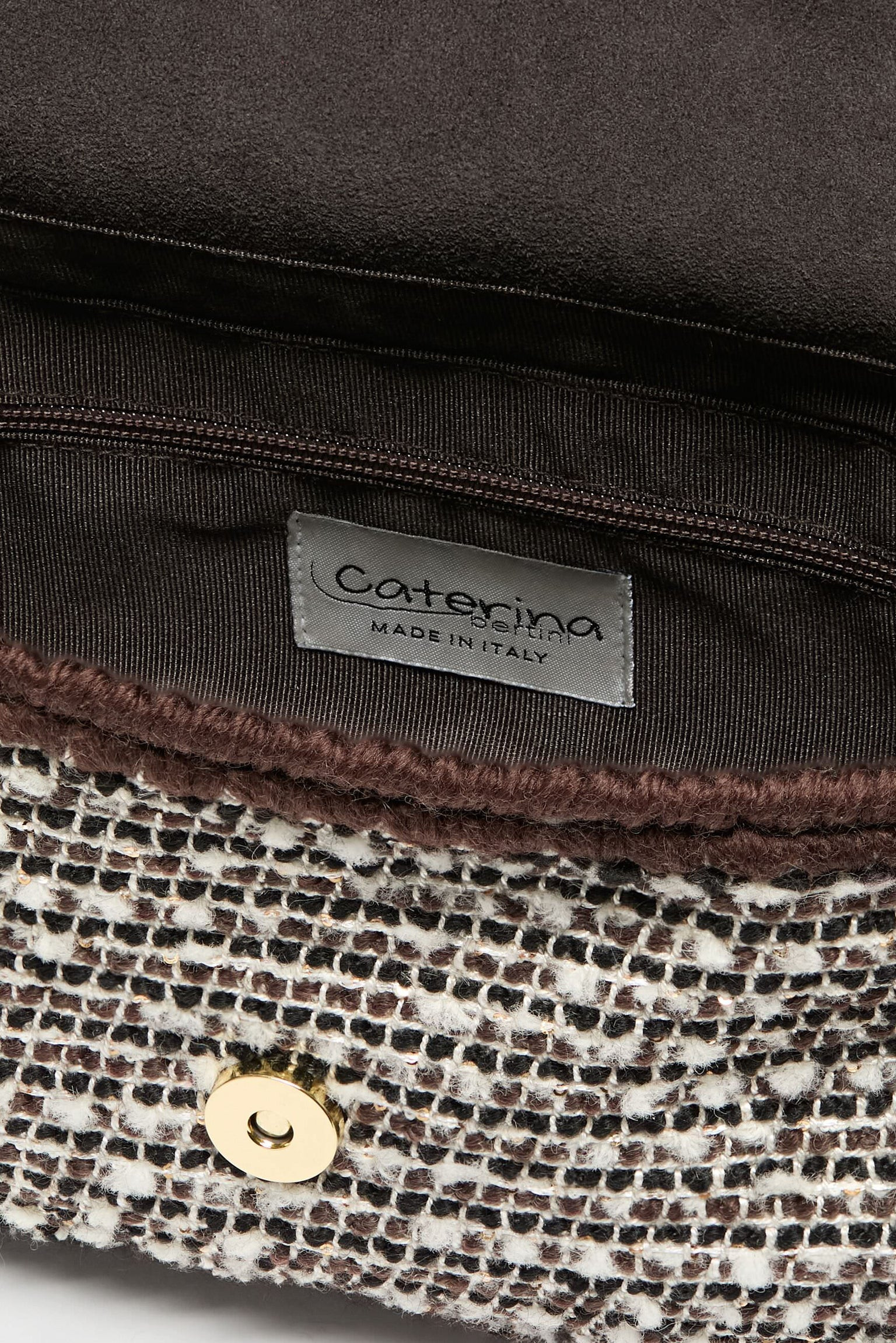 Brown Woven Shoulder Bag | Tuckernuck (US)