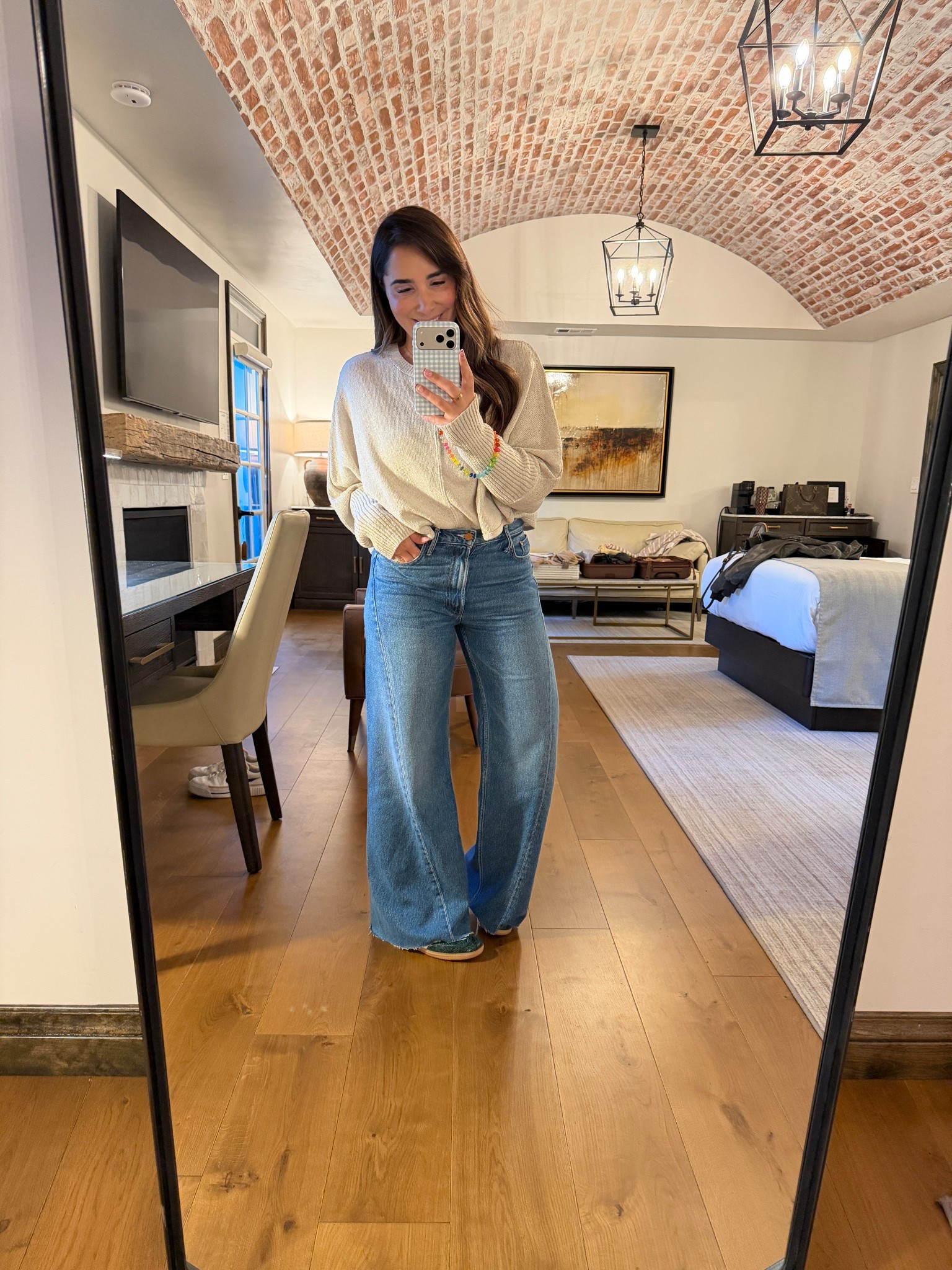 My favorite jeans, I own them in two sizes 🤌🏼 they look great on everyone! 

#LTKootd #LTKMothersDay #LTKOver40