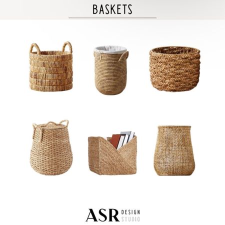 Take a look at some of our favorite woven baskets! Woven baskets - Lulu and Georgia - Serena & Lily - West Elm - CB2 - Pottery Barn - woven - basket - sea grass - Round - Square - Organic - Home Decor - Interior Design 

#LTKhome #LTKstyletip #LTKfamily