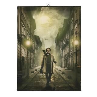 Edgar Allan Poe with Crow Canvas Wall Accent by Ashland® | Michaels Stores
