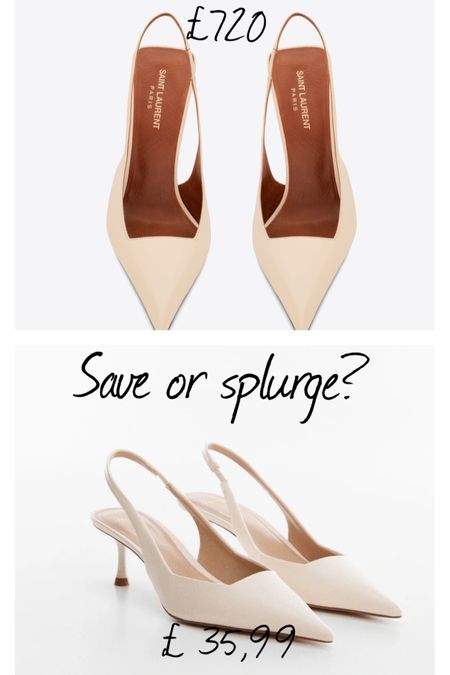 Save or splurge on ysl heels? 

#LTKeurope #LTKshoecrush #LTKFind