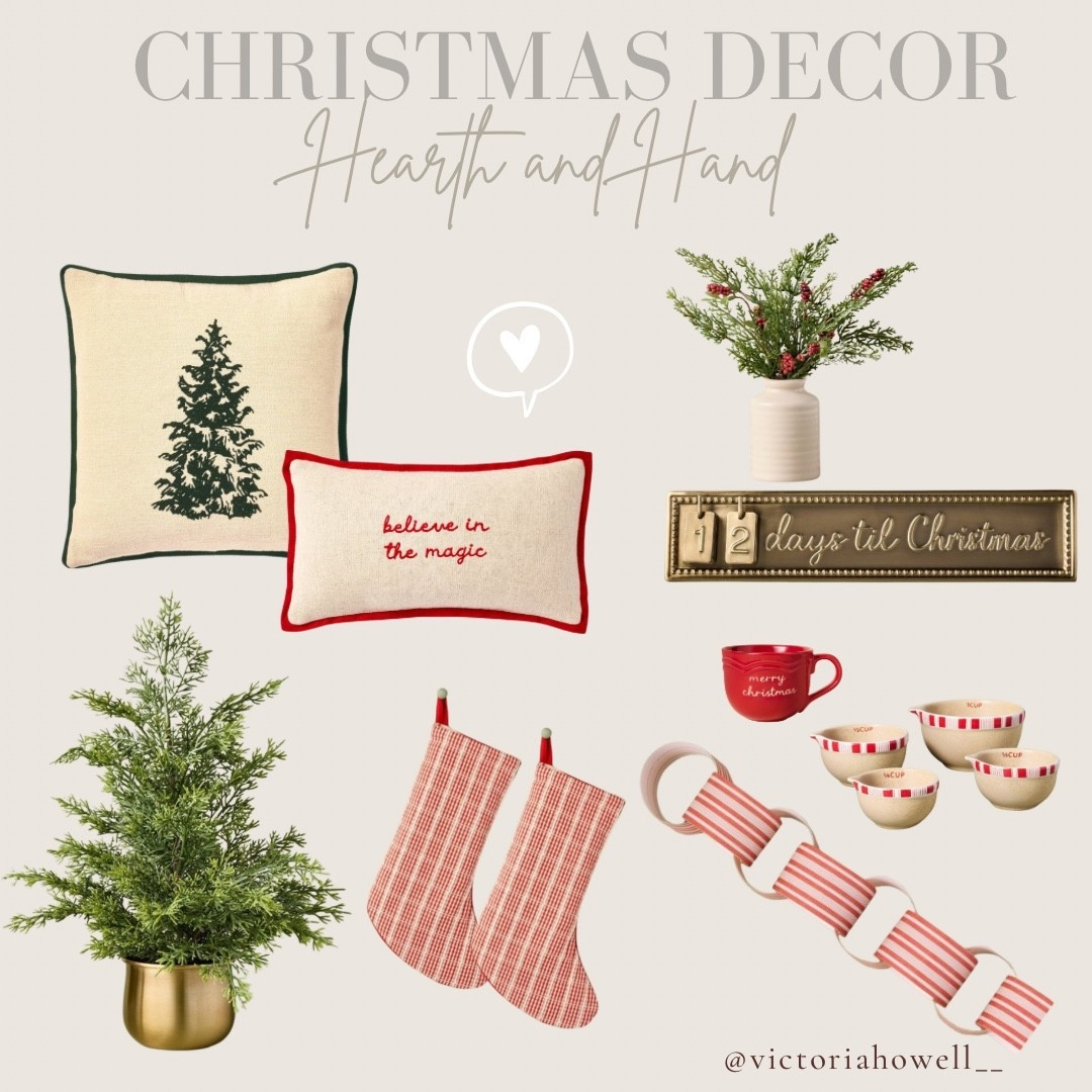 Hearth and Hands Christmas decor collection for this season ☺️🌲 Linked a few of my favorite things!

#LTKHome #LTKSeasonal