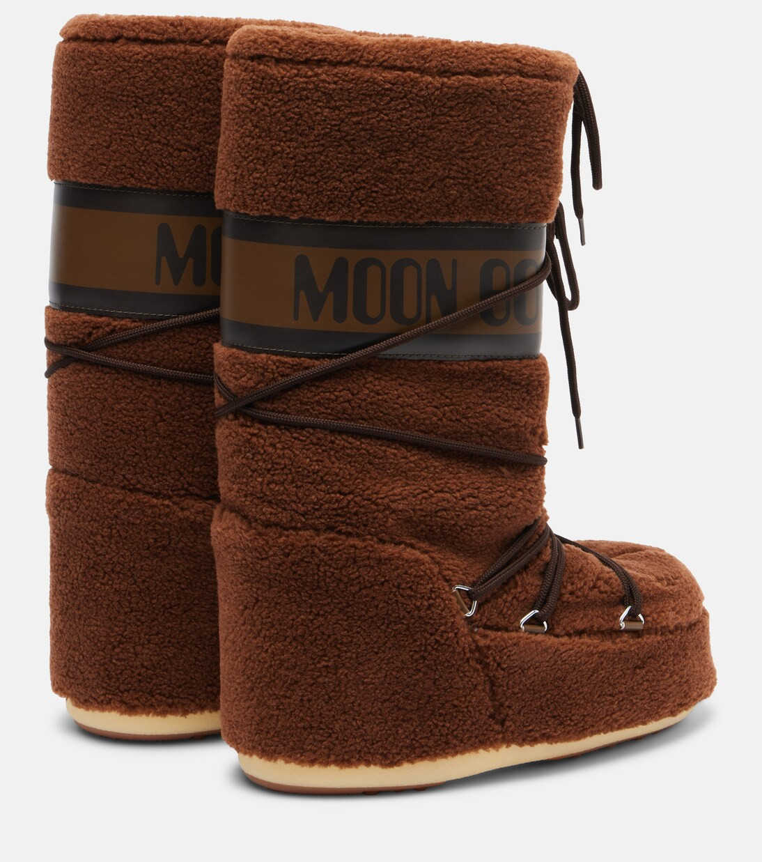Icon fleece knee-high boots | Mytheresa (INTL)