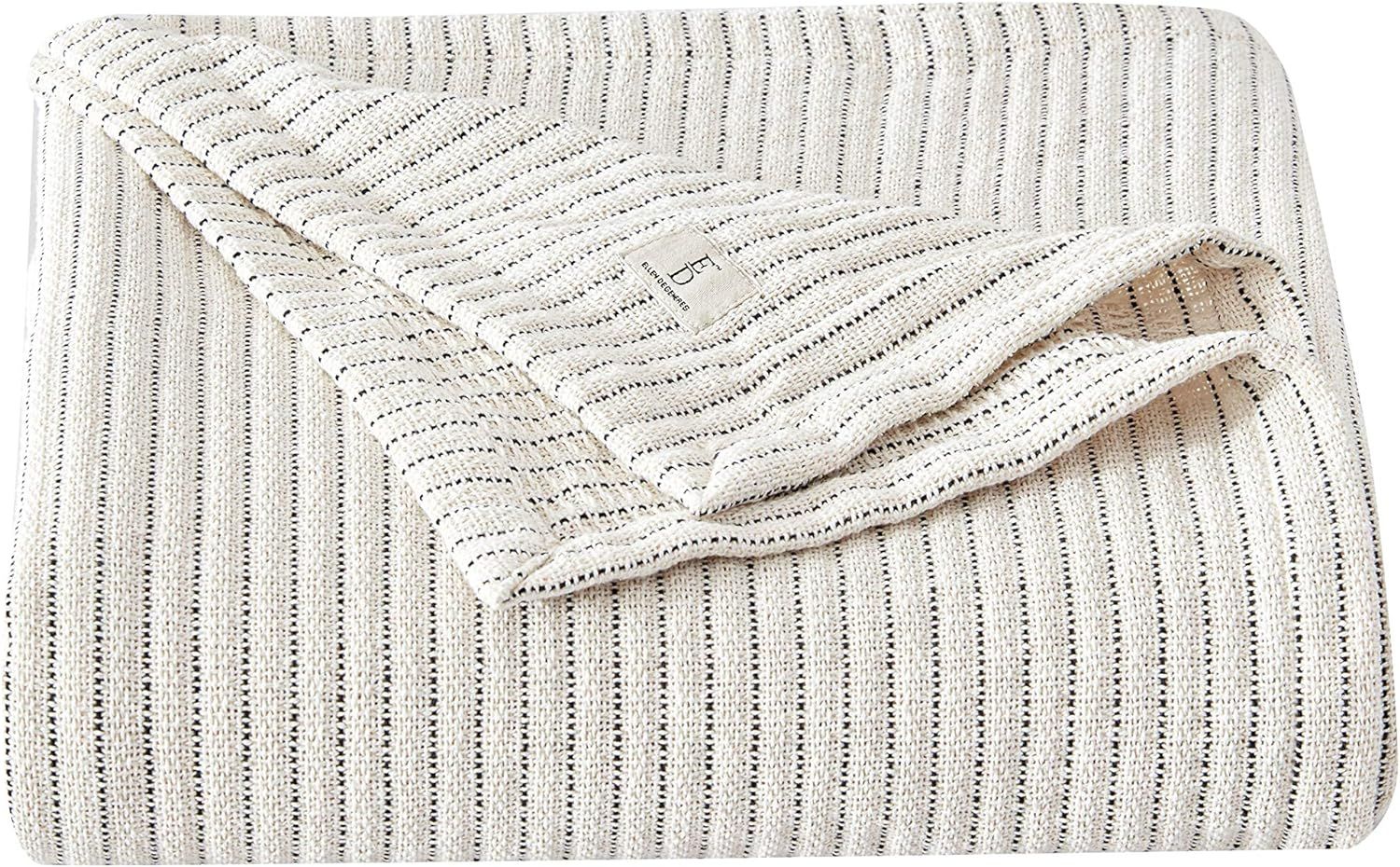 ED Ellen DeGeneres Collection | Blanket-GOTS Organic 100% Cotton & Oeko-Tex Certified, Reversible... | Amazon (US)