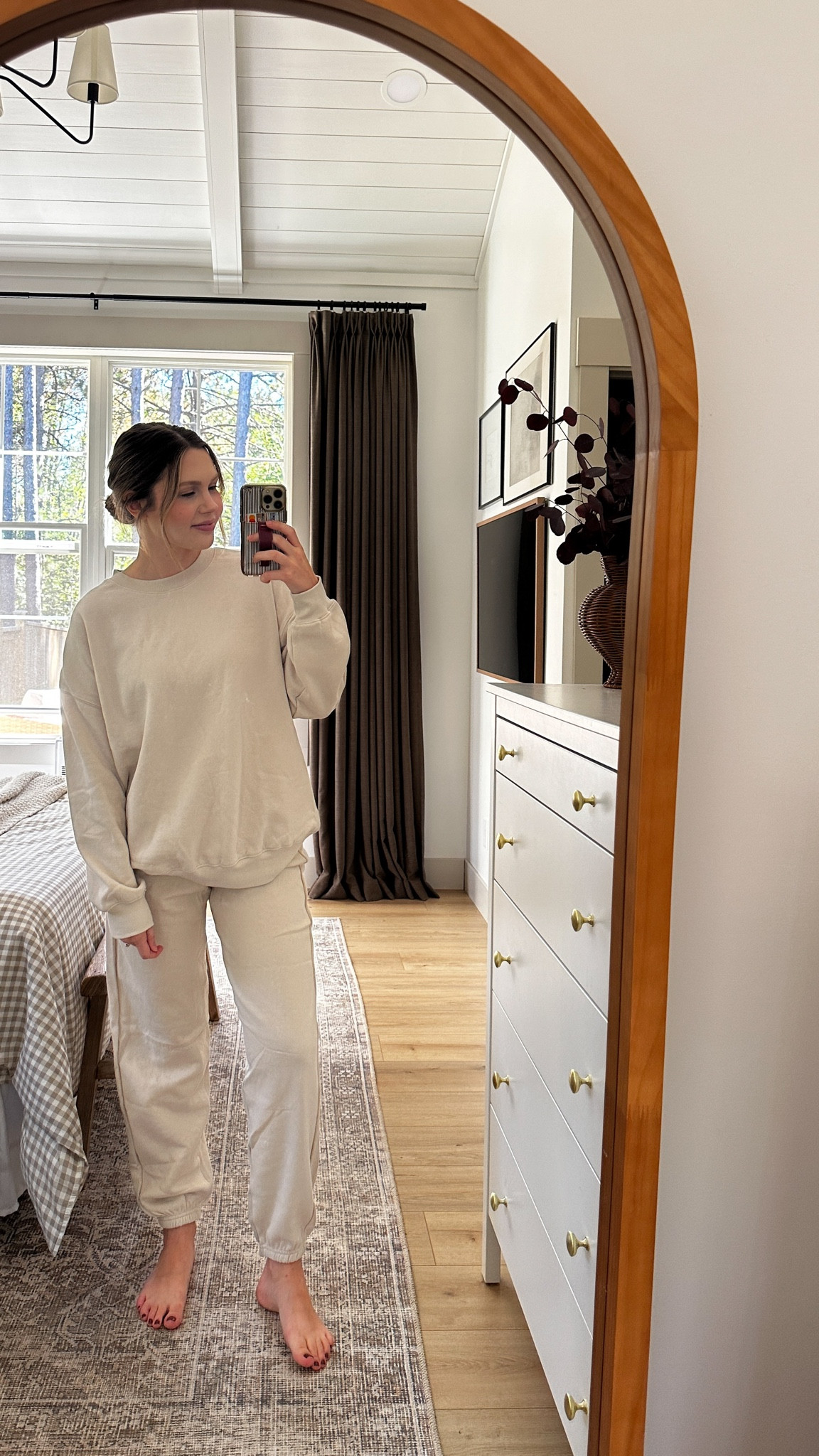 The comfiest sweat set from Old Navy! This is the Bone color and I’m wearing a small top and bottoms

#LTKFindsUnder50 #LTKStyleTip #LTKSaleAlert