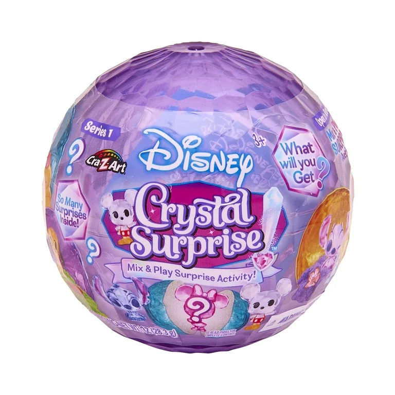 Disney Crystal Surprise Series 1, Toy by Cra-Z-Art -Various Disney Characters for Any Child Age 3... | Walmart (US)