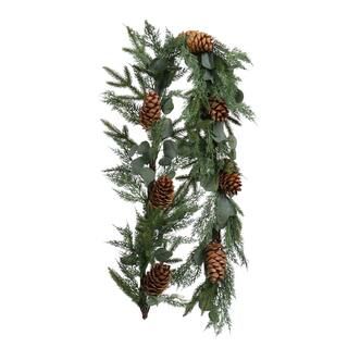 6ft. Mixed Pine, Pinecone & Eucalyptus Garland by Ashland® | Michaels Stores