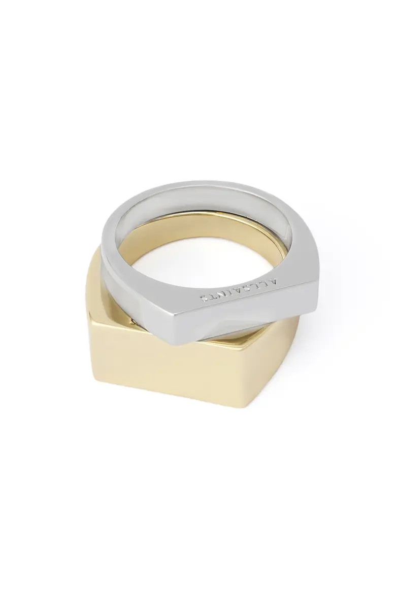 Set of 2 Signet Rings (Women) | Nordstrom | Nordstrom